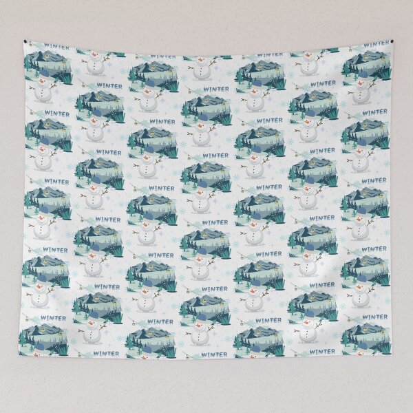 Item preview, Winter in the Mountains designed and sold by lumar23.
