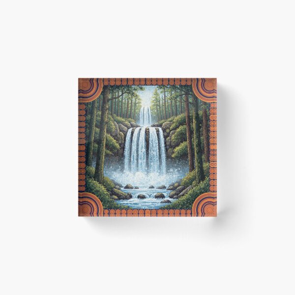 Item preview, Sanctuary Falls designed and sold by cryolith7454.