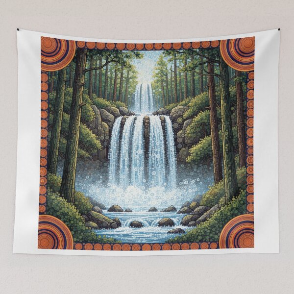 Item preview, Sanctuary Falls designed and sold by cryolith7454.