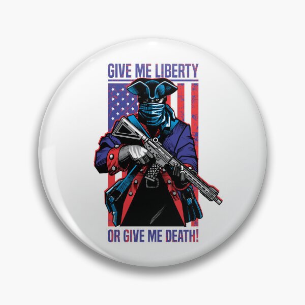 Artikelvorschau, Gib mir Freiheit oder gib mir den Tod 3 entworfen und verkauft von Vector-Artist.