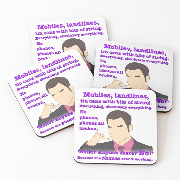 Item preview, Ianto Jones Phones Aren’t Working The Doctor designed and sold by Carys Creations.