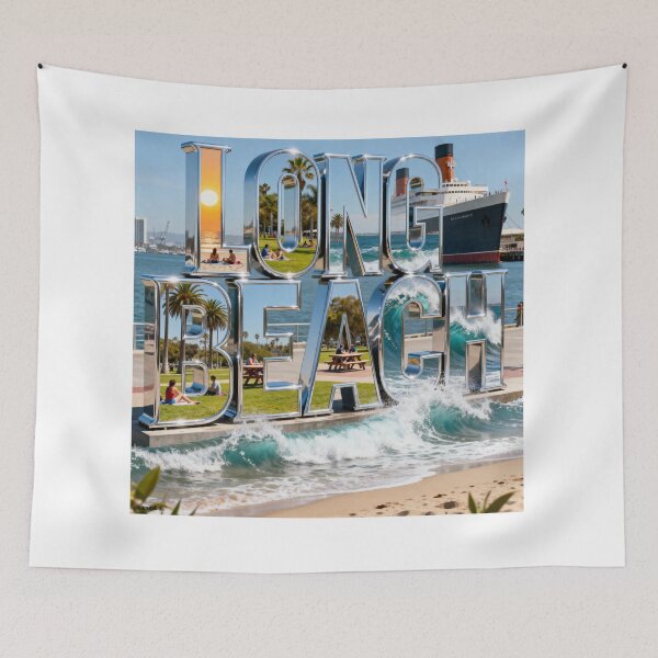 Item preview, Long Beach Promotion Print designed and sold by Lichentroupe63.