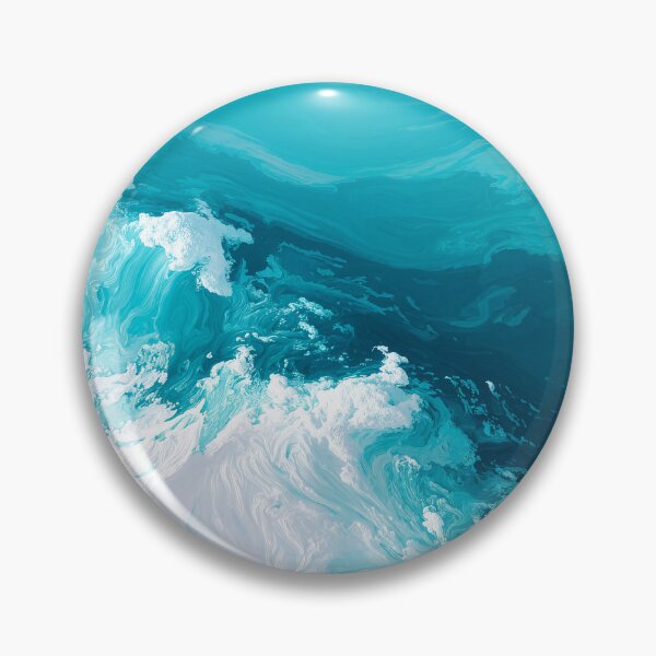 Item preview, Abstract Ocean Wave Art designed and sold by Jirka Svetlik, Studio Illuvision.
