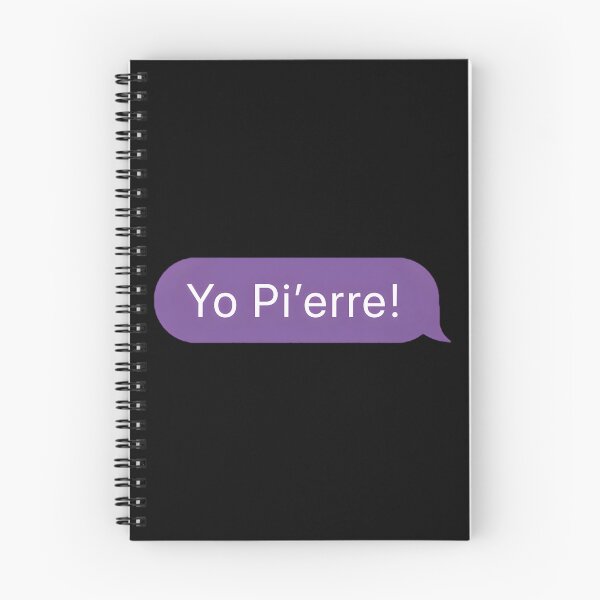 Item preview, Yo Pi'erre! Purple Imessage Classic 		 designed and sold by bpnokizmv6.