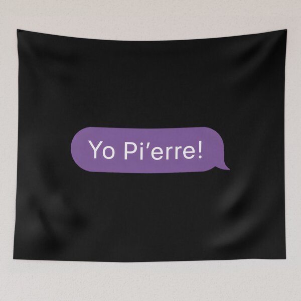 Item preview, Yo Pi'erre! Purple Imessage Classic 		 designed and sold by bpnokizmv6.
