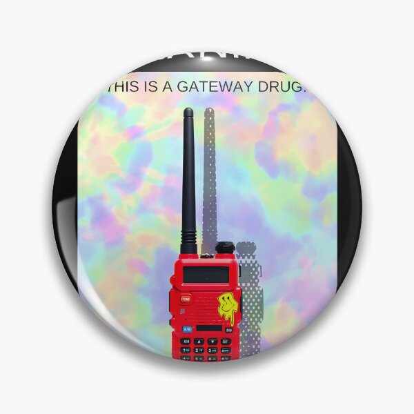 Item preview, WARNING! This Is A Gateway Drug Psychedelic Baofeng UV-5R HT Ham Radio  	 designed and sold by egeofepvnl8.