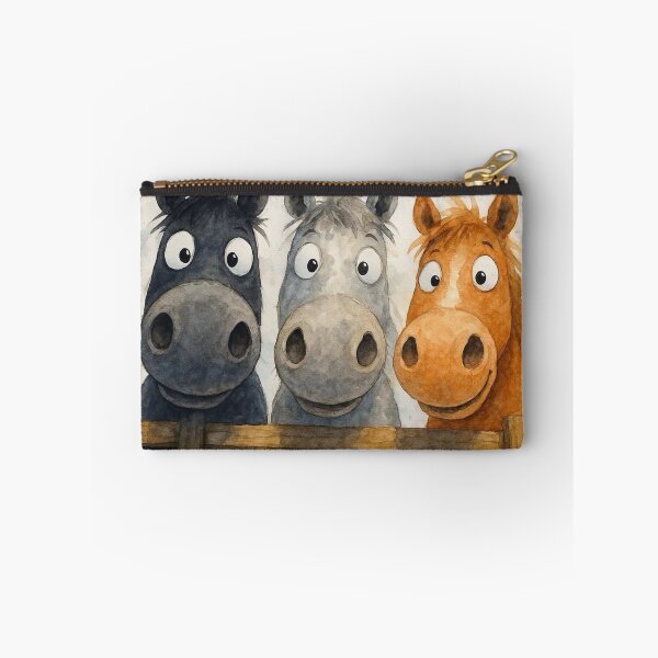 Item preview, Cute Horses ' The Fun Brigade ' Designs BY SHiRLeY MacARTHuR designed and sold by Shirley MacArthur Art.