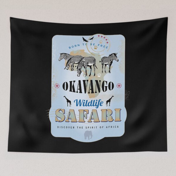 Item preview, Zebras Wildlife Safari Okavango Botswana Africa 	 	 designed and sold by kwvmfjbmec46.