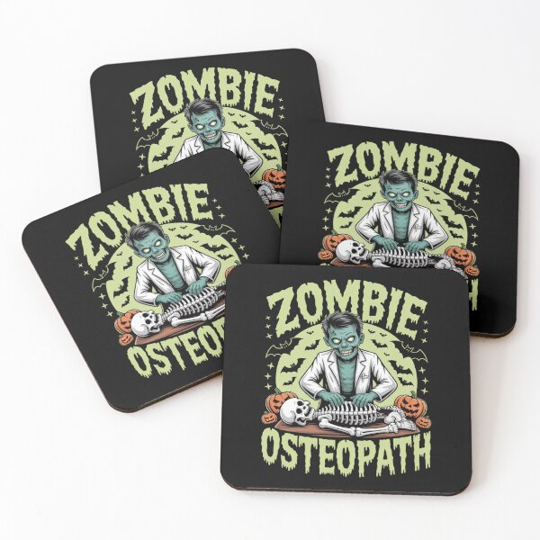 Item preview, Zombie Osteopath Funny Halloween designed and sold by osteopath shop.