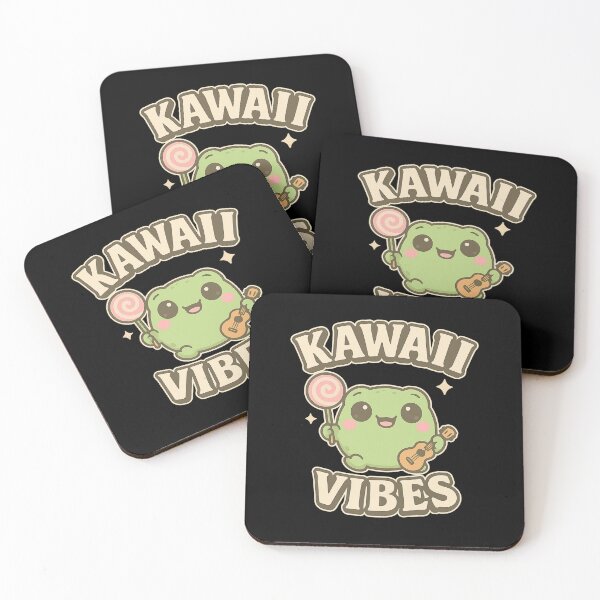 Item preview, Kawaii Vibes Cute Frog Chibi Sticker | Pastel Aesthetic Anime Style designed and sold by haitrieuic96.