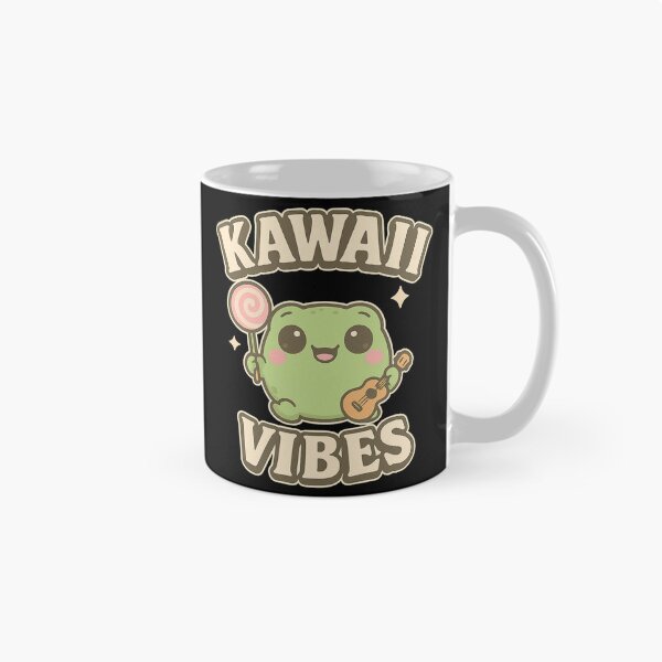 Item preview, Kawaii Vibes Cute Frog Chibi Sticker | Pastel Aesthetic Anime Style designed and sold by haitrieuic96.