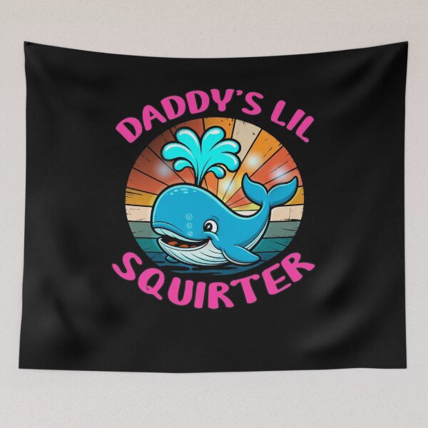 Item preview, Inappropriate Funny Daddy's Lil Squirter Embarrassing Bold Humor designed and sold by FreshVibe Prints.
