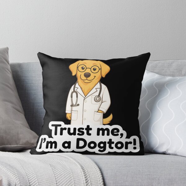 Item preview, Trust Me, I’m a Dogtor | Funny Dog Doctor Pun Design designed and sold by DailyVibesMerch.
