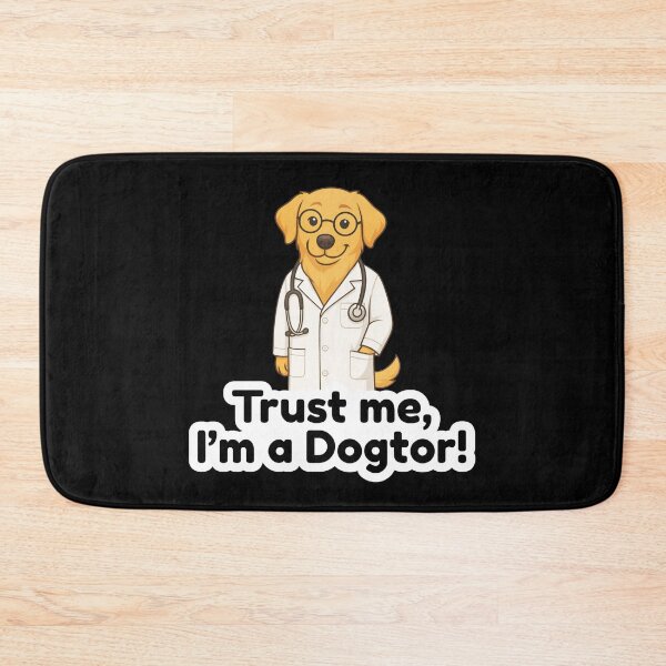 Item preview, Trust Me, I’m a Dogtor | Funny Dog Doctor Pun Design designed and sold by DailyVibesMerch.