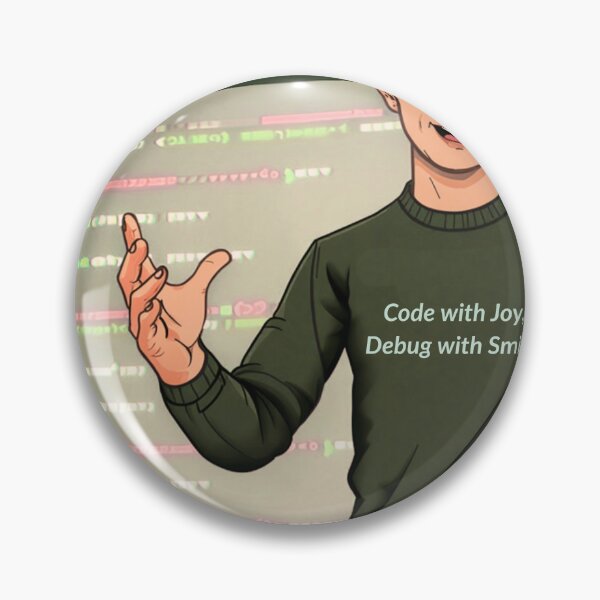 Item preview, Happy Programmer Character Digital Art designed and sold by Jajagaucho.