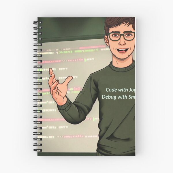 Item preview, Happy Programmer Character Digital Art designed and sold by Jajagaucho.