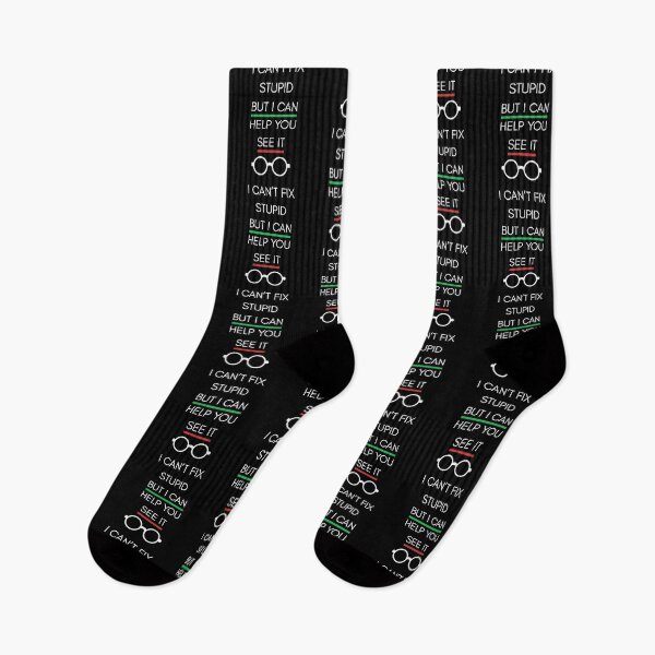 Item preview, I Can’t Fix Stupid But I Can Help You See It | Funny Ophthalmologist Quote with Glasses & Color designed and sold by DailyVibesMerch.