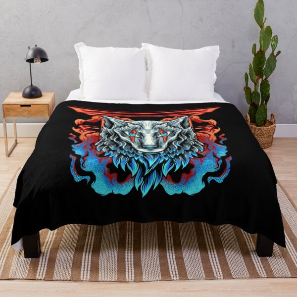 Item preview, Wolf Head Japan With Fire Classic 		 designed and sold by arslgnej35.