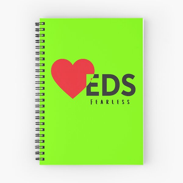 Item preview, EDS Fearless | Ehlers Danlos Syndrome Awareness Heart Design designed and sold by Lunaria Arts.