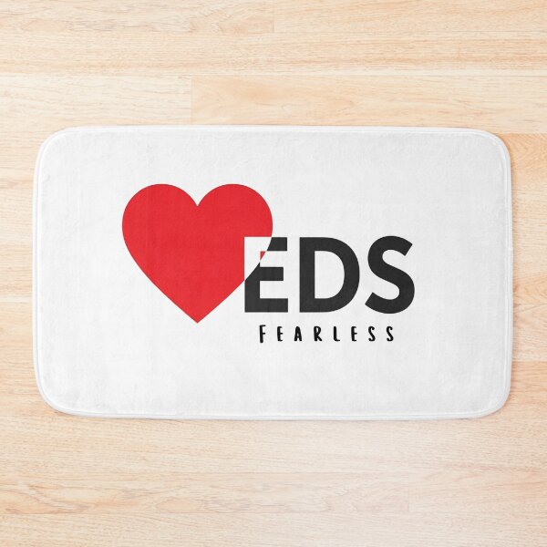 Item preview, EDS Fearless | Ehlers Danlos Syndrome Awareness Heart Design designed and sold by Lunaria Arts.