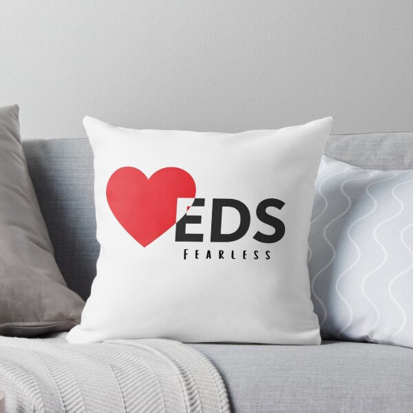Item preview, EDS Fearless | Ehlers Danlos Syndrome Awareness Heart Design designed and sold by Lunaria Arts.