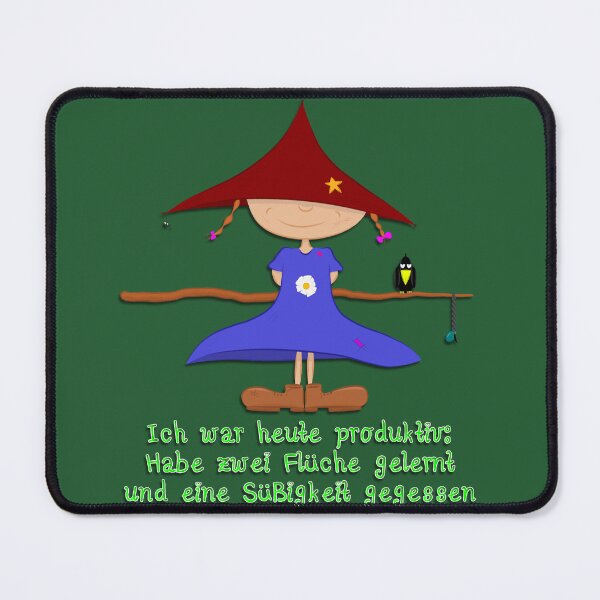 Item preview, I was productive today. I learned two curses and ate a candy. designed and sold by KD das Lama.