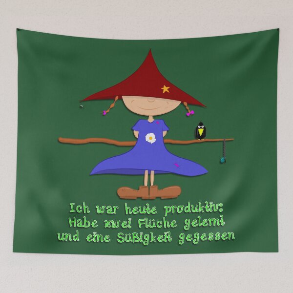Item preview, I was productive today. I learned two curses and ate a candy. designed and sold by KD das Lama.
