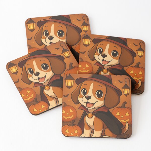 Item preview, Spooky Night Halloween Beagle designed and sold by NeatThingLover.