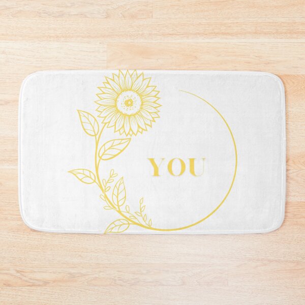 Item preview, Sunflower You Quote Elegant Floral Art designed and sold by Happyfreedom.
