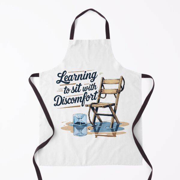 Item preview, Learning to sit with discormfort relatable emotion self worth design designed and sold by FoxyJags.