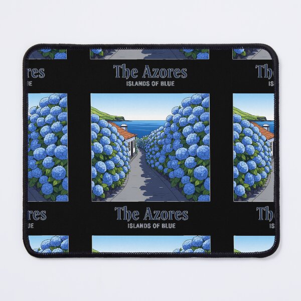 Item preview, "Islands of Blue" - The Hydrangea Paths of the Azores designed and sold by Digital Dreams Arts.