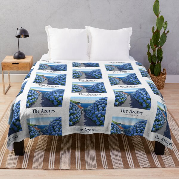 Item preview, "Islands of Blue" - The Hydrangea Paths of the Azores designed and sold by Digital Dreams Arts.