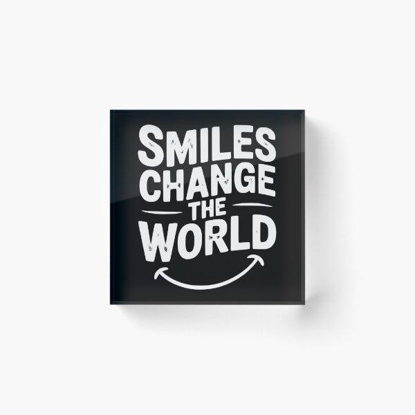 Item preview, Smiles Change The World designed and sold by Frank Ring.