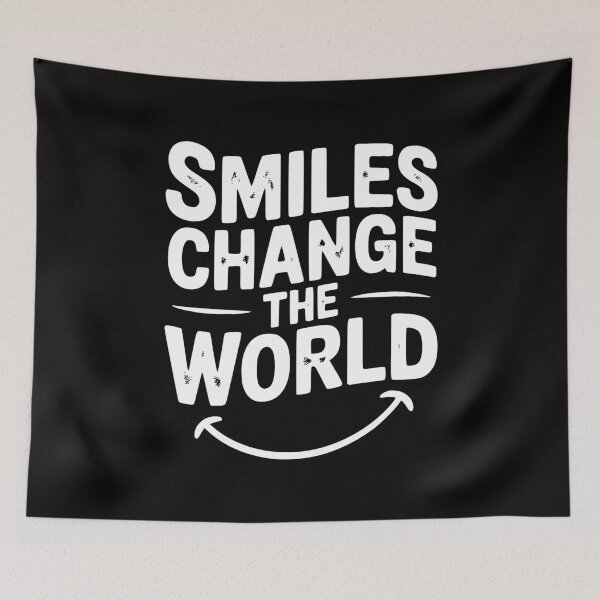 Item preview, Smiles Change The World designed and sold by Frank Ring.