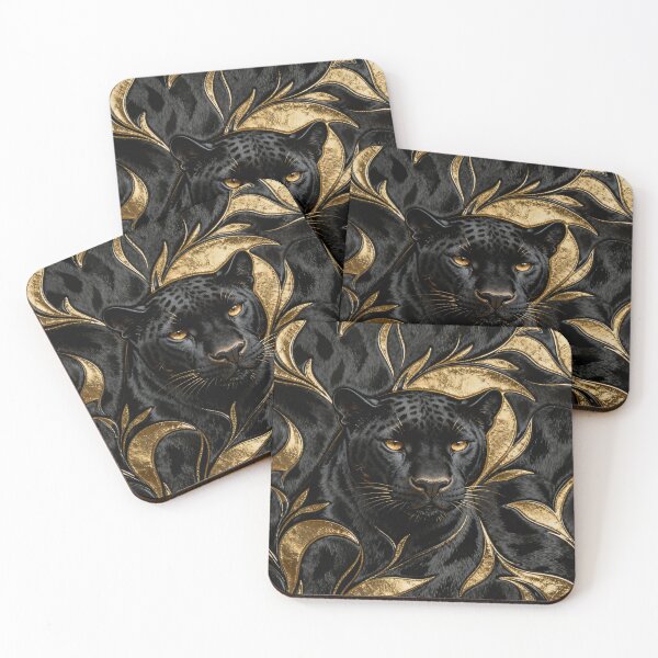 Item preview, Black Panther Golden Pattern designed and sold by Simplybe1.