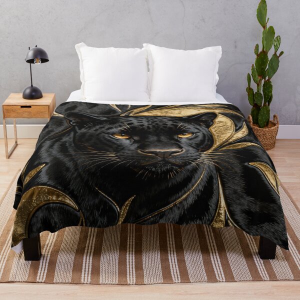 Item preview, Black Panther Golden Pattern designed and sold by Simplybe1.