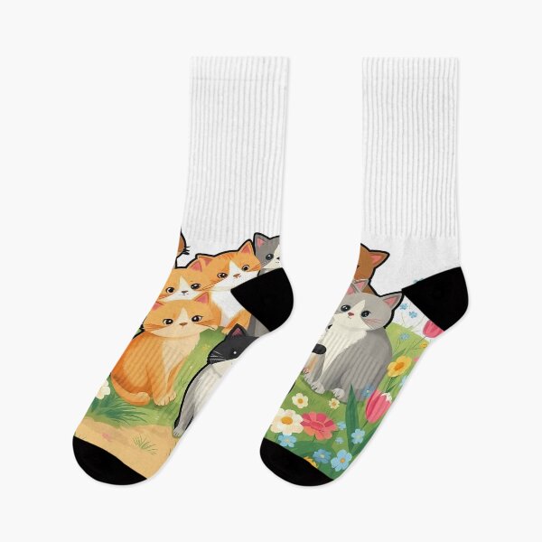 Item preview, Feline Flower Power Collective designed and sold by meesub.