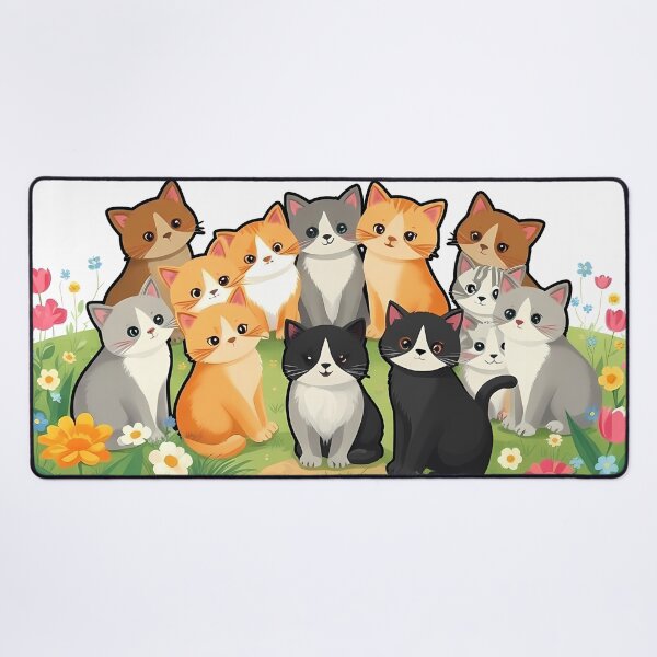 Item preview, Feline Flower Power Collective designed and sold by meesub.