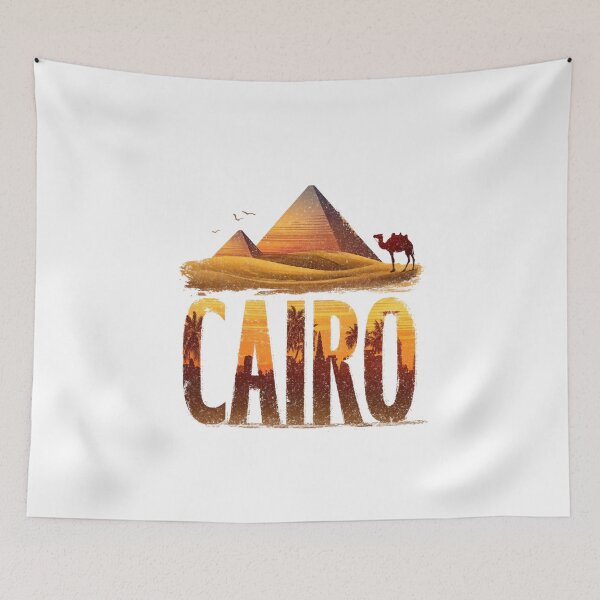 Item preview, Cairo – Pyramids & Camel Design designed and sold by Meiersbeste.