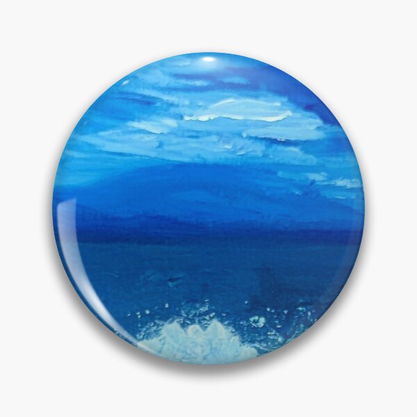 Artikelvorschau, Acrylgemälde eines stürmischen Tages am Strand entworfen und verkauft von Jmb67.