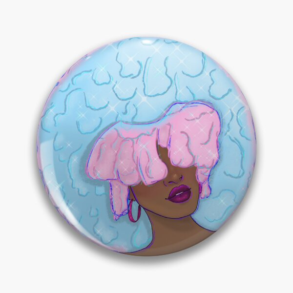 Item preview, Candy Floss Afro designed and sold by AnnabethQuinn.