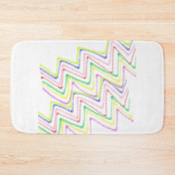 Item preview,  Abstract Zig Zag Colorful Dotted Pattern designed and sold by Happyfreedom.