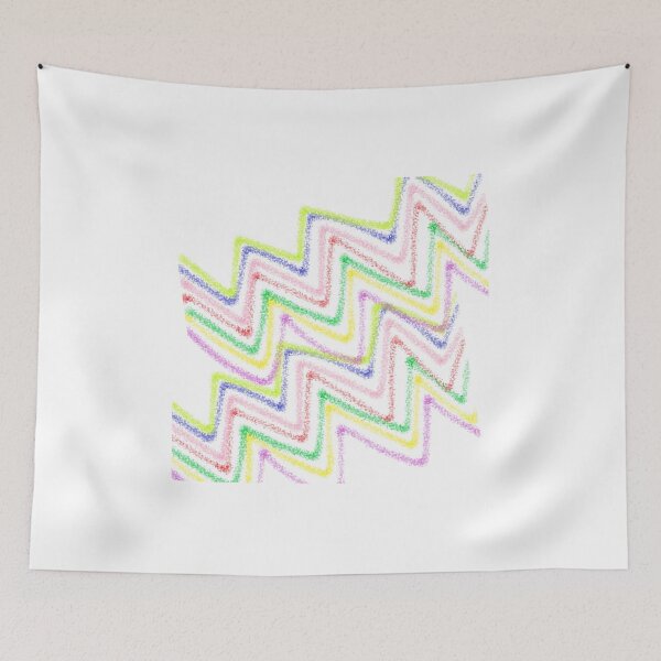 Item preview,  Abstract Zig Zag Colorful Dotted Pattern designed and sold by Happyfreedom.