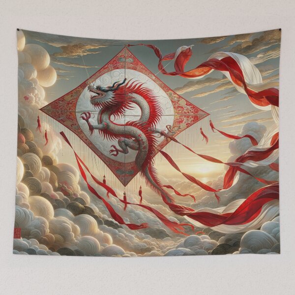 Item preview, Kite Dancing in the Wind designed and sold by M-Y-A-R-T-.