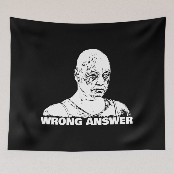 Item preview, WRONG ANSWER 	 designed and sold by bxhrybvd3.