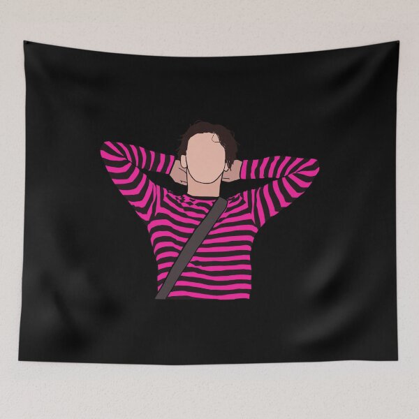 Item preview, Yungblud Pink Stripes 	 designed and sold by ldhlmbdwd44.