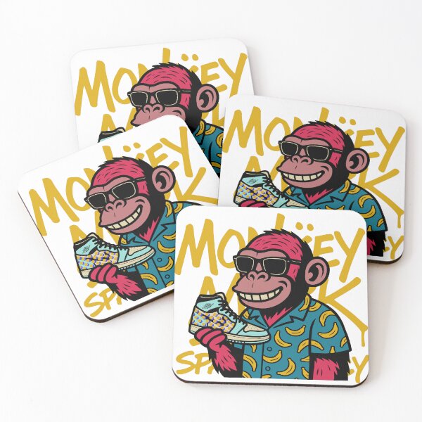 Item preview, MONKEY MARK – Sneaker Ape Mosaic Style designed and sold by DixTartare.