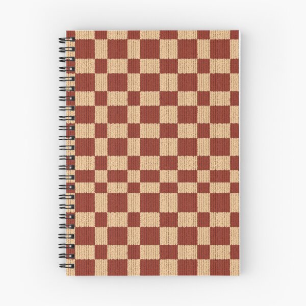 Item preview, Cozy Knitted Check Pattern – Burgundy & Ivory designed and sold by fur-S2-love.