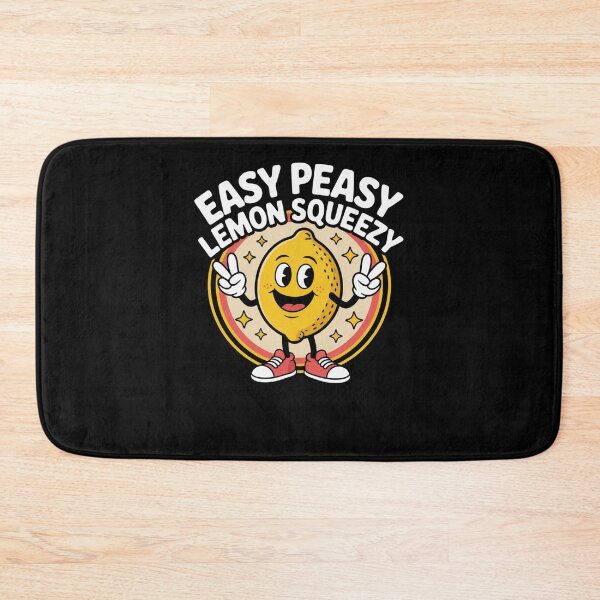 Item preview, Easy Peasy Lemon Squeezy funny Lemon Pun Cute Fruit humor designed and sold by snowry.