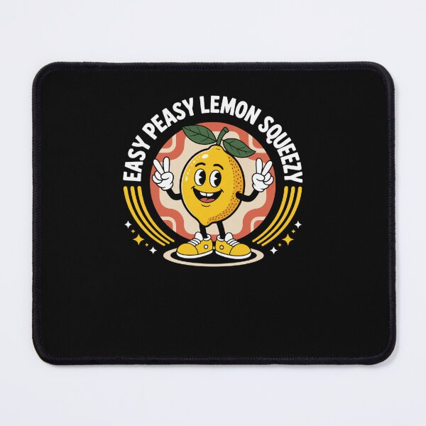 Item preview, Easy Peasy Lemon Squeezy funny Lemon Pun Cute Fruit joke designed and sold by snowry.